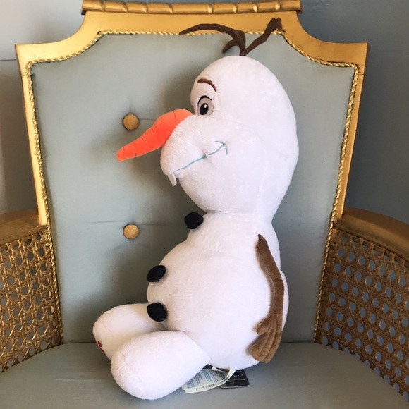 Build a Bear Disney Frozen Olaf plush 22" kids plushie collectible snowman Toy - Picture 4 of 11